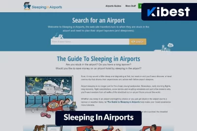 سایت گردشگری Sleeping In Airports