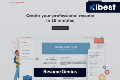 سایت Resume Genius